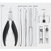 Toe Nail Clippers Set Nail Correction Nippers Clipper Cutters Dead Skin Dirt Remover Podiatry Pedicure Care Tool Little Surprise - Buy Online on GoSupps.com