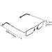 Shop Slim Flat Reading Glasses for Men & Women - Armless Mini Nose Glasses with Portable Case | International Shipping Available - Buy Online on GoSupps.com