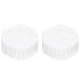 Gloglow 100 pieces of toothed gauze cotton pads for dentists nose plugs for children and adults rolled highly suction-off cotton bouquet cotton ball accessories for oral nose bleeding