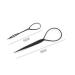 Magical Hair Braid Tools - 2x Plastic Topsy Tail Loop Accessories for Braiding & Ponytails | Perfect for Girls - Buy Online on GoSupps.com