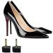 6 Pairs Black Durable U-Shape Heel Tips - Non-Slip High Heel Caps & Shoe Repair Protectors (11 12 13 mm - Buy Online on GoSupps.com
