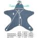 Tuppence and Crumble Star Baby Wrap Oatmeal Small Size S - Pack of 1 - Buy Online on GoSupps.com