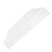 Tumuued Hair Extensions Display Rack Distributor for Hair and Wig Hair Extensions Rack About 30x10x3cm Hair Strands Holder Display A White