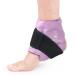 Newgo ankle ice bag for pain relief reusable hot cold therapy gel ice cold for foot injuries ankle swelling sprains after operations (purple)