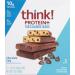 think! Protein Bars - Gluten Free Chocolate Chip Snack with Chicory Root for Fiber & Digestive Support | No Artificial Sweeteners | 5 Count - Buy Online on GoSupps.com