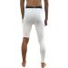 Jonscart One Leg Compression Tights Long Pants Basketball Sports Base Layer Underwear Active Tight White-right-long Large - Buy Online on GoSupps.com