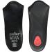Pedag Viva Mini 2 Pair 34 Leather Orthotic Thin Semi-Rigid with Metatarsal Pad and Heel Cushion in Black - US M10/EU 43 | 5.5 oz - Buy Online on GoSupps.com