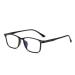 Iynwbjts finished myopia tr90 non -deformable myopie groove blue film myopies mirror 806 flat mirror for women 1.50 Bright Black Box C1