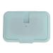 Baby Wipe Warmer Portable Wipes Dispenser Wide Opening Ultrathin Heater Constant Temperature Lightweight for Outdoor (Light Blue)