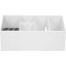 Hairdressing Tool Storage Box Scissors Organizer Holder Hair Clips Combs Multifunctional Sturdy Beautiful Suitable for Salon and Home Use (White) - Buy Online on GoSupps.com