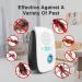 Toyukia 2023 Dual Ultrasonic Pest Repeller 8 Pack - Electronic Control for Insects, Roaches, Spiders, Mice - Indoor Mosquito Repellent for Home, Kitchen, Office, Warehouse, Garage (White) - Buy Online on GoSupps.com