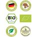 Buy Organic Pleurotus Medicinal Mushroom Capsules - 93 x 450mg Powder - Rich in Vitamin B - Made in Germany - International Shipping Available - Buy Online on GoSupps.com