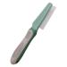 Yardenfun Peigne de Toilettage pour Animaux avec Poign e Dents Fines Peigne D m lant pour Chats et Chiens Outil de Nettoyage Portable pour Poils Longs et Courts limine Poils Morts N uds