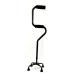Dr.Safe Quad Cane with Adjustable Height 2 Handles for Easy Rise from Seated Positon. Suitable for Right or Left Handed
