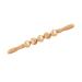 Lurrose 1stk massage tab skin care tool spa-scrubber massage device for muscle relaxation Massage roller tube tool leg roller massager Massage pearl stick massage pearls wood handheld