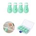 Fanme Anti-Scratch Boots Silicone Cat Shoes Boots Rubber Nail Cover Precaution Scratch Gloves Cat Paw Protector Pet Grooming Scratching Booties for Home Bathing Shaving Checking Treatment