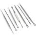 Easyinsmile 7 Pieces Blackhead Extractor Tool Set Pimple Extractor Comedone extractor Remove Blackheads Acne and Various Blemishes Comedone. - Buy Online on GoSupps.com