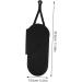 NULYLU Curling Iron Storage Bag Hair Rollers Curling Wand Hair Straightener Hair Curler Black - Buy Online on GoSupps.com