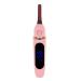 Eyelash Curler Safety Heated Eyelash Curling Tool Digital Display for Make Up 1 Set Pink