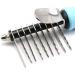 Anigood Professional Comb Dematting Rake Pet Shedding Tool Dog Cat Hair Grooming Brush (Blue) - Buy Online on GoSupps.com