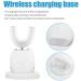 IVYARD Ultrasonic Automatic Toothbrush - 360 Electric Sonic Teeth Whitening Kit | Wireless Charging & Timer | Travel/Home - White - Buy Online on GoSupps.com