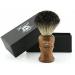 Premium Haryali London Wooden Razor Set - 3 Blades Black Roof Hair Brush Soap & Bowl - Perfect Gift for Men - Buy Online on GoSupps.com