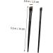 MUSISALY 3 Sets Black Eye Makeup Eyebrow Ear Brow Brush Wood - Buy Online on GoSupps.com