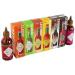 TABASCO Gift Set with Original Red Pepper Green Jalape o Garlic Cayenne Habanero Chipotle Scorpion (6 x 150ml) and Srira - Buy Online on GoSupps.com