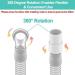Short Tube Assembly for Swift FX Pillow - Includes Swivel and Elbow - Buy Online on GoSupps.com