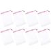 5pcs Exfoliating Mesh Bag Double Layer Bubble Foam Maker Handmade Mesh Bag Body Facial Cleaning Tool