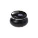 Angoily Ceramic Kitchen Canisters Terrarium Eyeshadow Jar Rouge Storage Tank Nut Travel Eye Shadow Black Medium