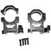 FIRECLUB 2pcs Quick Release Scope Rings Mounts - 1 Inch (25.4mm) Picatinny/Weaver Compatible for Precision Shooting - Buy Online on GoSupps.com