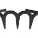 1pc Unisex Wavy Headband Black Spring Wavy Metal Hair Band with Long Teeth Hairhoop Sports Headband Headwear Accessories Black - Buy Online on GoSupps.com