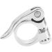 Keenso 25.4mm Aluminum Bike Seatpost Clamp - Rustproof Quick Release for 28.6mm Seatpost (Silver) - Buy Online on GoSupps.com