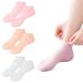 NAVESO Moisturising Socks 3 Pairs Silicone Socks for Moisturising Feet Silicone Moisturising Foot Socks Women Foot Spa Pedicure Silicone Socks Soft Gel Heel Socks for Women Dry Cracked Feet