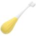 FRCOLOR Soft Bristles Toothbrush Cute Manual Toothbrush Lovely Toothbrush (Yellow)