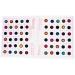 Buy Women Bindi Book - Multicolor Fancy Bindis Pack of 2 for Brides & Fashion | International Shipping - Buy Online on GoSupps.com