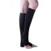 Keephen Medical knees High compression stockings for varicose veins swelling edema grade class II (23-32mmhg) Gradient compression black open toe