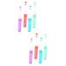 Minkissy 8 STK travel fine toothbrush travel toothbrush light toothbrush children toothbrush toothbrush daily toothbrush comfortable toothbrush foldable cleaning brush goods