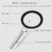 Handheld Mini Magnifying Glass 20X LED Lamp with A Handheld Circular Elderly People with Low Vision to Read Macular Degeneration Magnifier - Buy Online on GoSupps.com