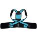 DFHBFG Back Posture Corrector - Elastic Clavicle Support & Spine Alignment Brace - Small (Blue) for Improved Posture & Comfort - Buy Online on GoSupps.com