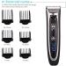 Professional Rechargeable Digital Hair Trimmer for Men - Cordless Hair Clipper with Adjustable Ceramic Blade | International Shipping Available - Buy Online on GoSupps.com