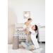 Ubbi Steel Diaper Pail - Award-Winning Odor Locking Design No Special Bags Needed Must-Have for Baby Registry - Taupe - Buy Online on GoSupps.com