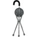 Dr.Safe Cane Cane with seat Folding Stick with seat. Aluminum Folding Cane seat Height 84.5 cm Silver Color - Buy Online on GoSupps.com