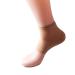 Milist silicone-socks anti-slip moisture-care gel Spa socks for heel pain hard skin foot care protection (skin color)