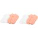 FRCOLOR 4 Pairs Exfoliating Moisturizing Socks Moisture Enhancing Socks Overnight Spa Socks Lotion Gloves Moisturizing Gel Socks Moisturizing Feet Socks Dedicated Torn Socks Girl Sebs - Buy Online on GoSupps.com