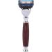 Crody Simplicity Men's Stainless Steel Shaving Brush & Wooden Holder - Fashionable Hair Removal Tool 15x9cm - Buy Online on GoSupps.com