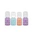 Lifefactory 4oz Glass Baby Bottle (2 Lavender/1 Mint/1 Cantaloupe) 4 Pack