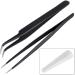 Buy Antimagnetic Curved & Pointed Nail Art Tweezers - Precision for Perfect Nails | International Shipping Available - Buy Online on GoSupps.com