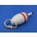 Hampton Nautical Vintage Dark Red Maine Lobster Trap Buoy 7 - Buy Online on GoSupps.com